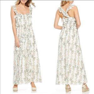 Gal meets glam Isabella floral cross back maxi
